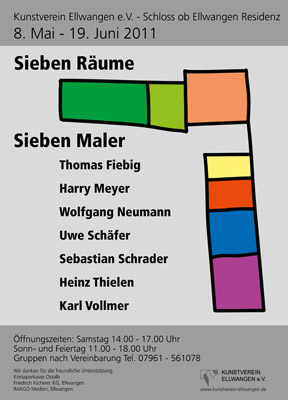 Plakat Ausstellung Nikel/Weber