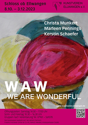 Plakat WAW - We are wonderful
