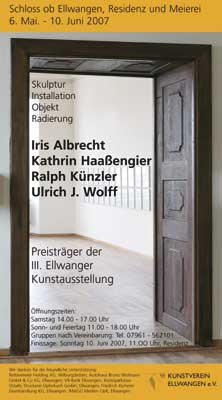 Plakat Ausstellung Peter Guth